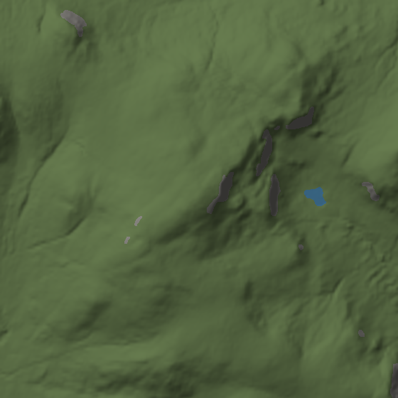 Ben Chonzie: Plan view, north up