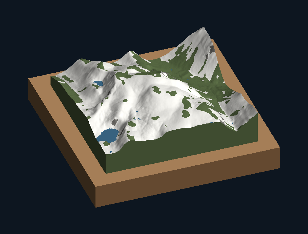 Ben Macdui: Three-quarter view from the north-north-east