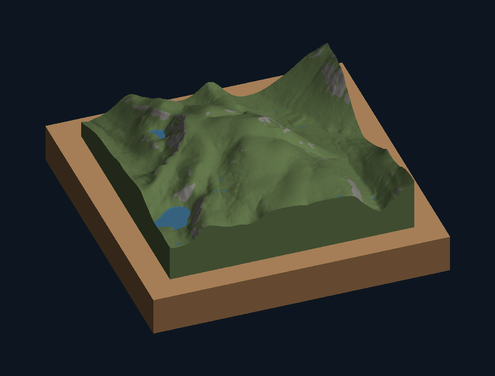 Ben Macdui: Three-quarter view from the north-north-east