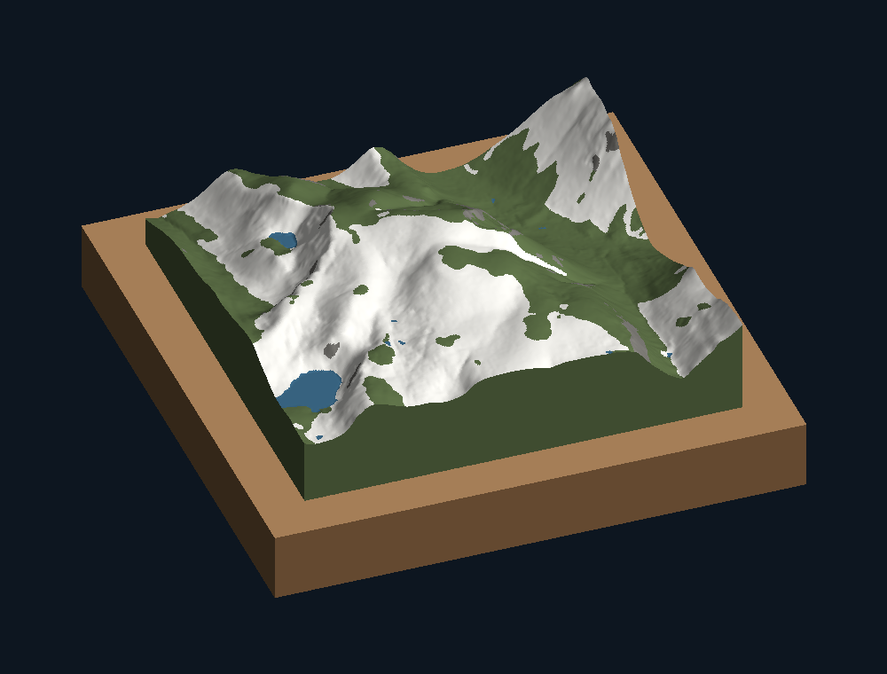 Ben Macdui: Three-quarter view from the north-north-east