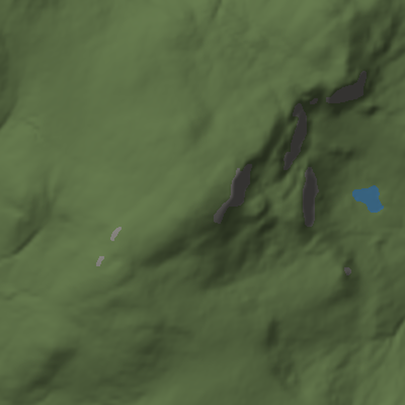 Ben Chonzie: Plan view, north up