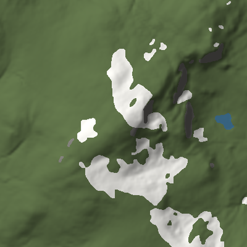 Ben Chonzie: Plan view, north up